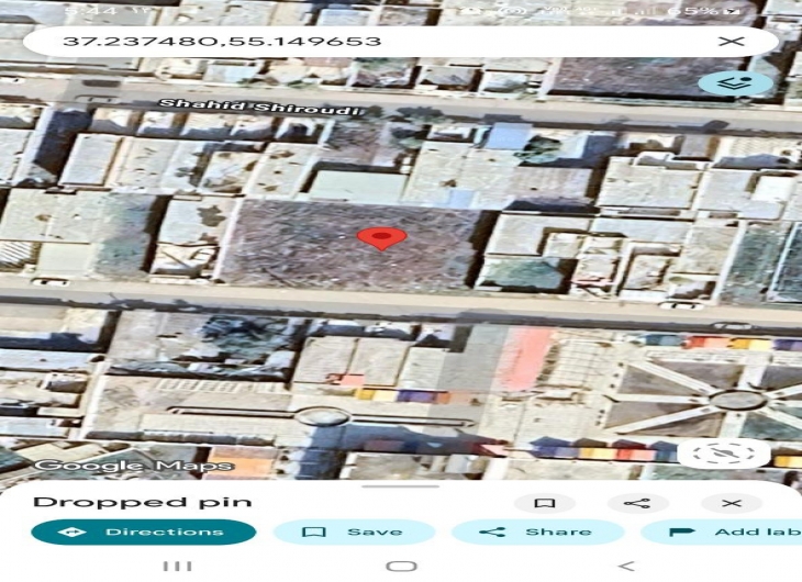 زمین سید قطب۲۵۰ متر