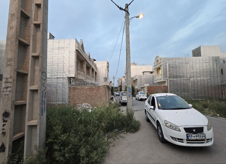 زمین کوی جهاد۹۴ متر
